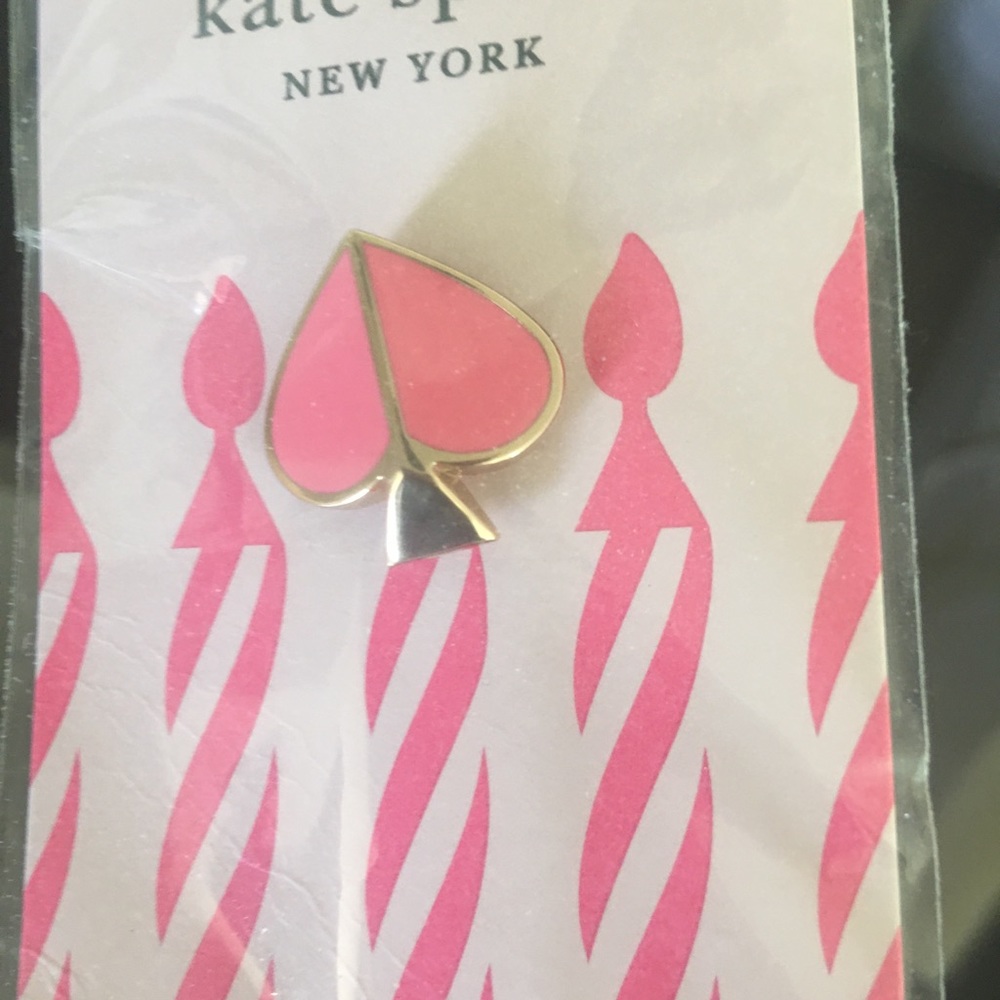 Kate Spade pin, brand new never worn